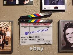 Authentic Movie Clapper SEAN PENN Directed 2001 DEAD FLOWER