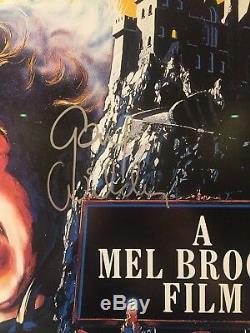Autographed Young Frankenstein Movie Poster 27x40 Style B