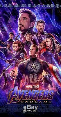 Avengers Endgame Original DS Movie Poster, 27 x 40 D/S, Near Mint