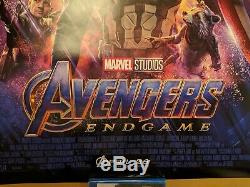 Avengers Endgame Original Theaterical DS poster 1sh 27x40 Brand New