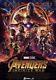Avengers Infinity War & Black Panther Original Double Sided 27x40 Movie Posters