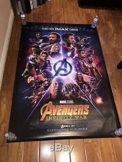 Avengers Infinity War Bus Shelter Poster