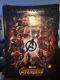 Avengers Infinity Wars Original IMAX Bus Shelter Poster 4 x 6 New