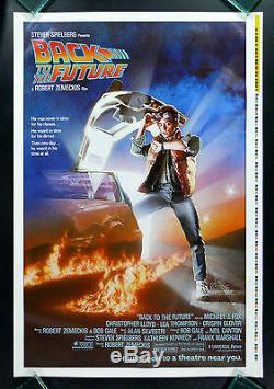 BACK TO THE FUTURE CineMasterpieces ADVANCE PRINTERS PROOF MOVIE POSTER 1985