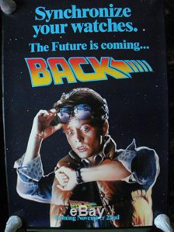 BACK TO THE FUTURE , Original one sheet and Teaser poster for No 2