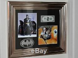 BATMAN Returns SCREEN USED PROP Money AUTOGRAPH Michael Keaton Danny DeVito set