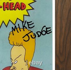 BEAVIS AND BUTT-HEAD Signed Movie Poster 11x17 with COA Authentic Memorabilia