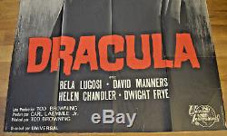 BELA LUGOSI DRACULA Poster (French) 47 x 63 Original Universal, Good