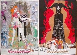 BELLADONNA OF SADNESS Japanese B2 movie posters x 2 export styles YAMAMOTO