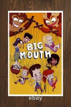 BIG MOUTH Signed Movie Poster 11x17 with COA Authentic Memorabilia