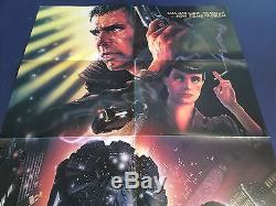 BLADE RUNNER original 1982 US one sheet NM! Harrison Ford. Sold as high as $794