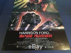 BLADE RUNNER original 1982 US one sheet NM! Harrison Ford. Sold as high as $794