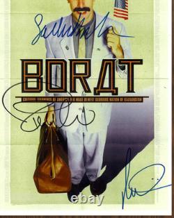 BORAT Signed Movie Poster 11x17 with COA Authentic Memorabilia