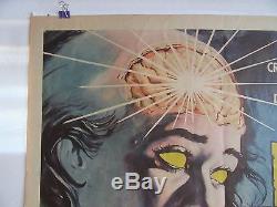 Brain Eaters Original 1958 Hlf Sht Movie Poster Folded Ex