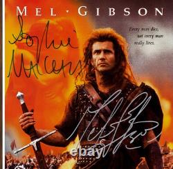 BRAVEHEART Signed Movie Poster 11x17 with COA Authentic Memorabilia
