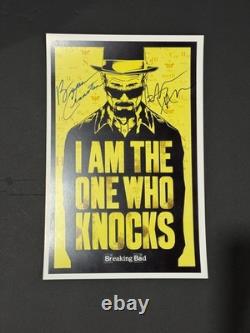 BREAKING BAD Signed Movie Poster 11x17 with COA Authentic Memorabilia