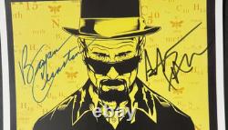 BREAKING BAD Signed Movie Poster 11x17 with COA Authentic Memorabilia