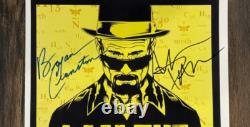 BREAKING BAD Signed Movie Poster 11x17 with COA Authentic Memorabilia