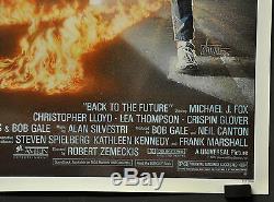 Back To The Future 27x41 1-sht Rolled Original 1985 Movie Poster Michael J. Fox