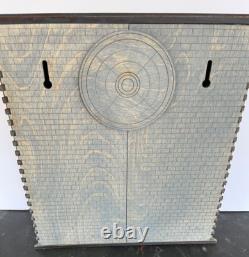 Back To The Future Clock Doc Brown Hanging On Clock