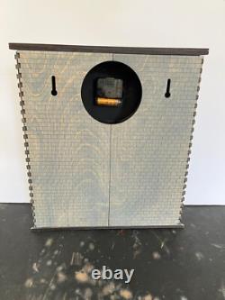 Back To The Future Clock Doc Brown Hanging On Clock