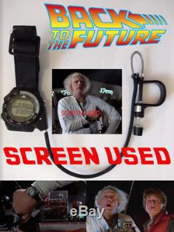 Back To The Future Doc Brown's SCREEN USED Seiko A826 Training Watch Movie Prop