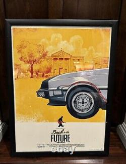 Back to the Future Phantom City Creative /420 Screen Print Poster Mondo Set Of 3