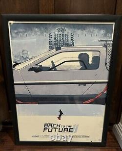 Back to the Future Phantom City Creative /420 Screen Print Poster Mondo Set Of 3