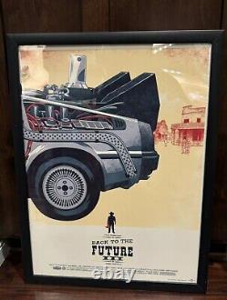 Back to the Future Phantom City Creative /420 Screen Print Poster Mondo Set Of 3