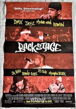 Backstage Promotional movie poster (2000) DMX