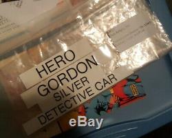 Batman The Dark Knight Original Prop Screen Used Gordons License Plate case RARE