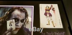 Batman The Dark Knight Production Made Joker Calling Card 2008