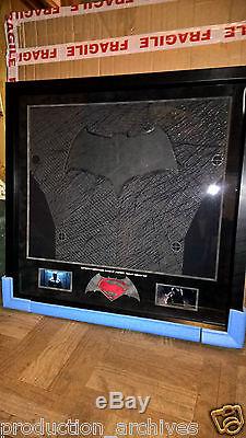 Batman V Superman Dawn Of Justice Original Batsuit Material Test Display