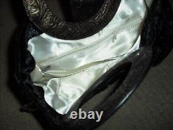 Bea Arthur Owned & Worn 80's Black and Gold Guess Bag from Golden Girls Costumer
