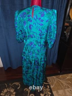 Betty White Owned & Worn 80's Silk Print Adrianna Pappell Golden Girls Costumer
