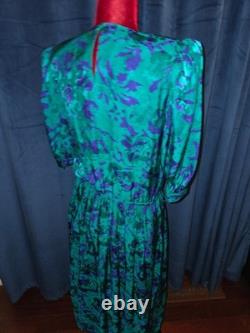 Betty White Owned & Worn 80's Silk Print Adrianna Pappell Golden Girls Costumer