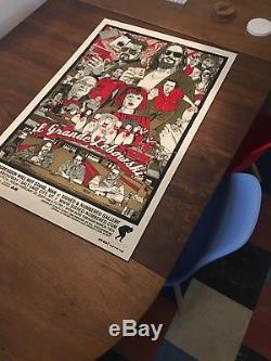 Big Lebowski (Il Grande Lebowski) Original Poster by Tyler Stout-Numbered/Sign