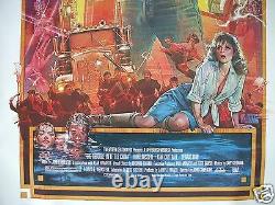 Big Trouble In Little China 1986 Original Movie Poster The Thing Halloween Nm-m