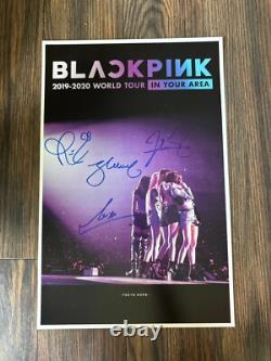 BlackPink Signed Poster 11x17 with COA Authentic Memorabilia