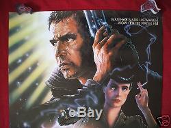 Blade Runner 1982 Original Movie Poster One Sheet Rolled First Nss Run Issue