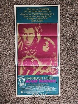 Blade Runner (1982) RARE Orig. Australian Daybill Poster