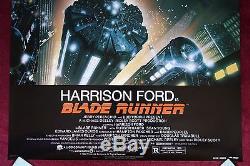 Blade Runner Original Movie Poster 1982 1sh Rare Rolled Nss Issue C9-c10