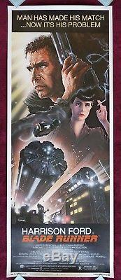 Blade Runner Original Movie Poster 1982 Rare Insert Not The Bootleg