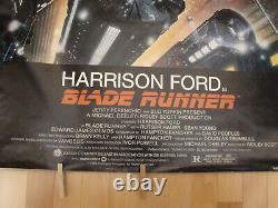 Blade Runner original movie poster 1982 NSS 820007 never folded one sheet