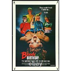 Bloody Birthday Original Theatrical Folded Movie Poster 27 x 41