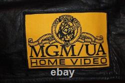 Blown Away Movie Wardrobe 1994 Black Motorcycle Leather Jacket Boston 44 L XL