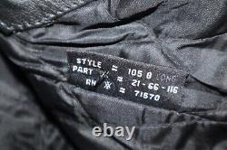 Blown Away Movie Wardrobe 1994 Black Motorcycle Leather Jacket Boston 44 L XL