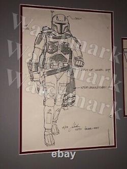 Boba Fett reference copies, Brian Johnson's production bible, solid provenance