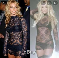 Britney Spears -CELEBRITY WORN-Black Lace Bra WithCOA