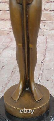 Bronze Oscar Trophy Movie Memorabilia Real Metal Statue Fine Art Sculpture